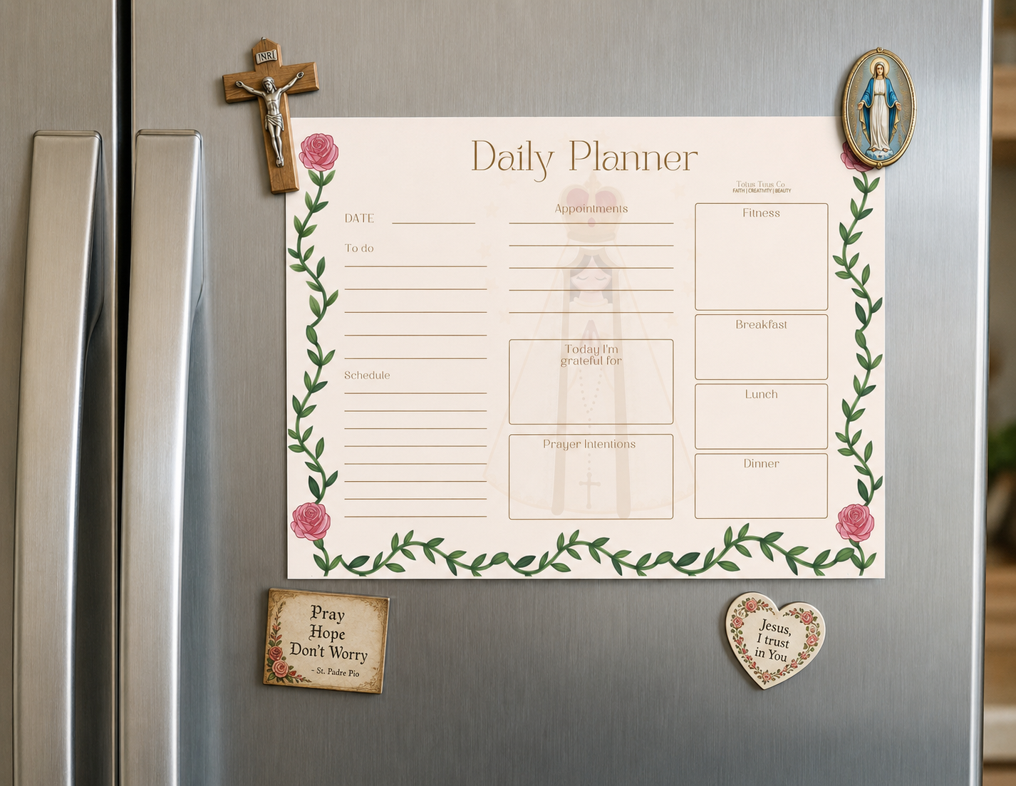 Catholic Daily Planner