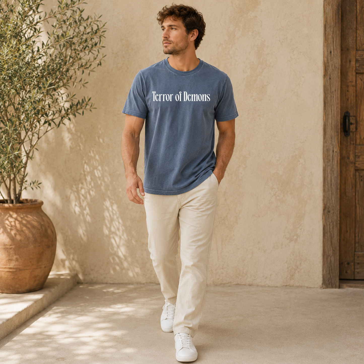 PREORDER St. Joseph Terror of Demons Comfort Colors® T-Shirt | Catholic Men’s Graphic Tee | Father’s Day Gift