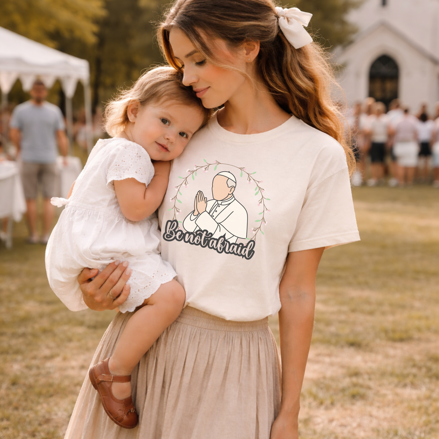Be not Afraid Catholic Tee
