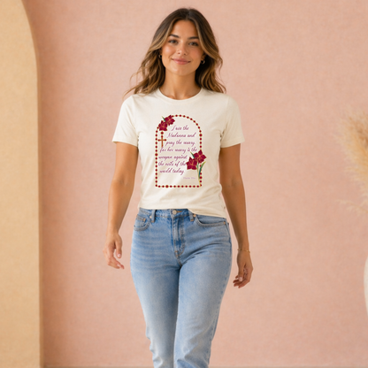 Love the Madonna Rosary Tee