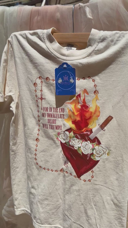 Immaculate Heart of Mary “Triumph” Catholic Tee
